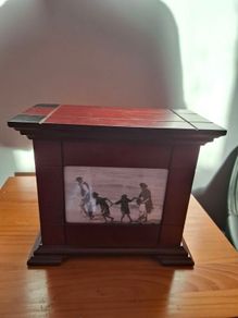 Wooden Photo Album Holder