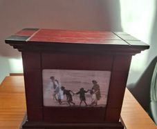 Wooden Photo Album Holder