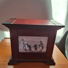 Wooden Photo Album Holder