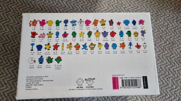 Mr Men book collection