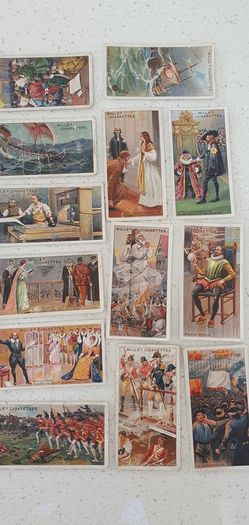Vintage Cigarette Cards Historic Events by WD and HO WILLS