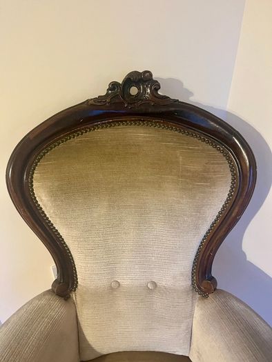 Antique Victorian Ladies Armchair