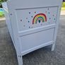 Obaby White Grace Inspire Cot Bed with Obaby mattress included Image 4