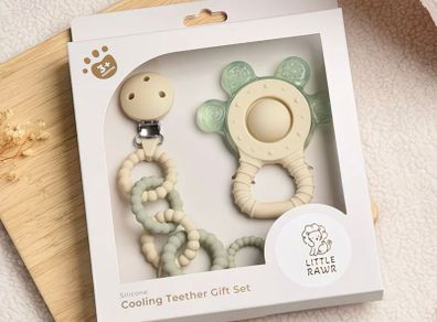 Little Rawr Cooling Teether Gift Set - Brand New In Box (BNIB)