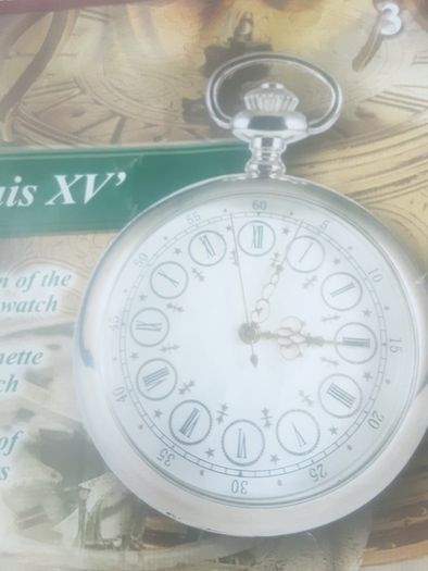 Pocket Watch/"Louis XV" Rococo Style Collectable to Treasure and Display .. Price Drop