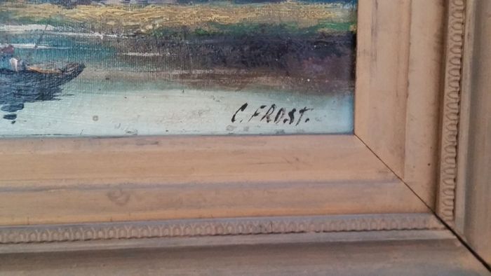 George Frost oil on canvas - circa 1818