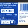 1993 Ireland Easter Promoting the Irish band Blink in conjunction with EMI music (Gemplus GEM1) Call Card Used. Telecom Eireann card number 1043. Image 2