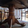 Oak Dining Table & Chairs Image 4