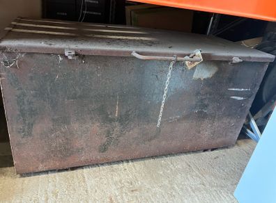 Large lockable strong storage box
