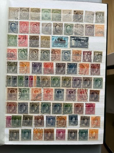 Stamps album LUXEMBURG