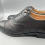 Loake Black Leather Woodstock Brogue Mens Shoes Size UK 7.5 G - Wide Fit Image 9