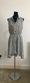 River Island hi low shirt dress - sz 12/14