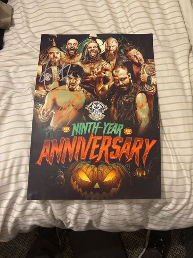 OTT 9th Anniversary signed poster