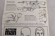 Vintage Action Man Eagle Eyes instructions leaflet