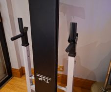 Fitness Bench and weights