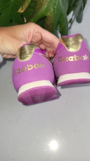 Reebok Classic Ortholite Royal Flag Purple and Gold Sz 4 UK - Bnwt Rrp 70