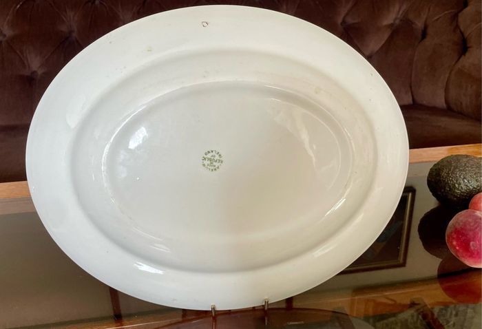 Arklow Pottery Ireland Farmhouse Kitchen Display Platter Pale Yellow 1960s