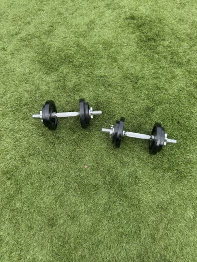 Set of weights - 17kg total
