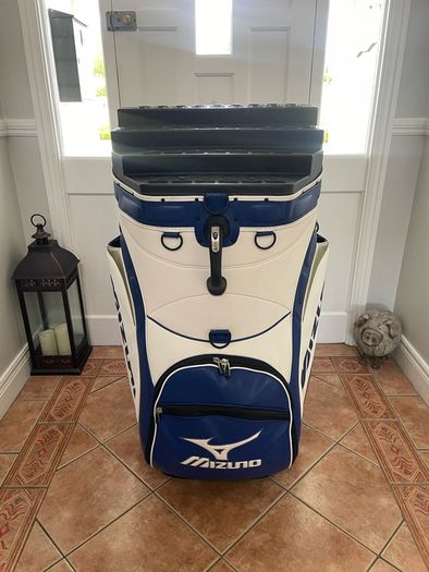 Mizuno Fitting Centre Extra Large Display Wheeled Golf Bag - Man Cave, Home Sim