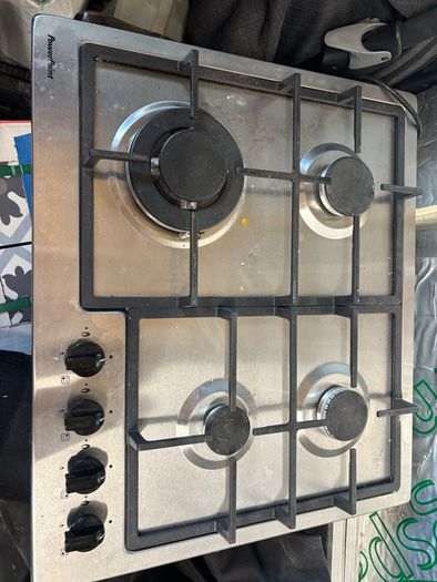 powerpoint gas hob never installed