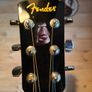 Fender Monkey Business Limited Edition Acoustic  Black Image 5