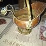 Antique Small Copper and Brass Cauldron on a Pedestal, Price is for 1 Postage Available Image 9