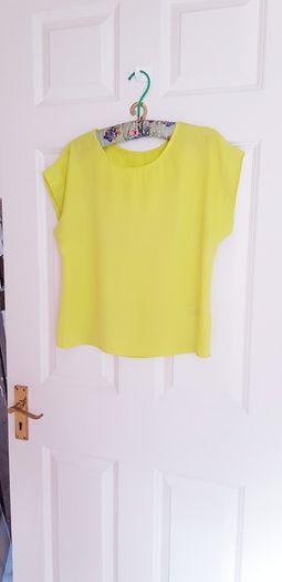 New Look Yellow Top - Size 8