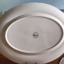 Vintage Franciscan Desert Rose hand decorated 14" oval serving platter made in Staffordshire England Image 4