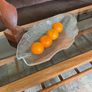Vintage Italian Design Glass Folies Platter by IVV Handmade Image 3