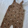 12-18m, H&M Hedgehog Soft Jumpsuit/ Dungarees Image 2