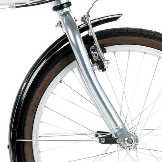 20" Wheel Viking Park Lane 7 Speed Alloy Folder, Silver