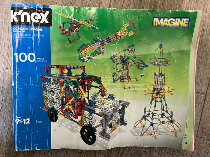 Knex 100 Model Imagine Building Set 12605