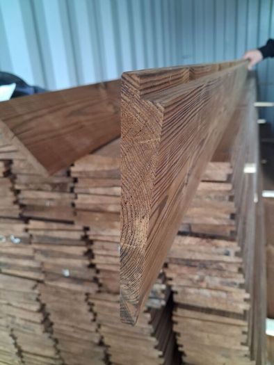 Pine Thermowood cladding Shiplap
