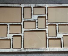 Large wooden rustic Photo frame