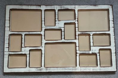 Large wooden rustic Photo frame
