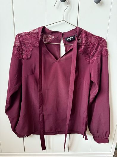 Diesel women ladies top blouse, like new, barely used