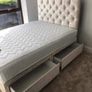 New Stylish Double 4ft, 4ft6, King 5ft And 6ft Superking Sizes Divan Beds Instock. Drawers And Optional Tufted Mattresses Available. Free Delivery Image 7