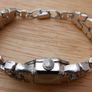 Vintage 1940's Ladies Berco De Luxe 17 rubis cocktail Manual Wind Up watch Swiss made (works well) Image 6