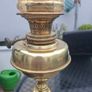 Beautiful Quality Antique Victorian Brass Oil Lamp made by Young's Paraffin Light and Mineral Oil Company in Edinburgh Scotland Image 3