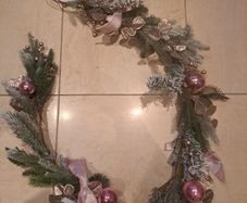 Christmas Garland new with tag