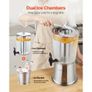 Beverage Dispenser, 8L Drink Dispenser for Parties, Stainless Steel + Plastic Juice Dispensers with Spigot Ice Chamber Image 5
