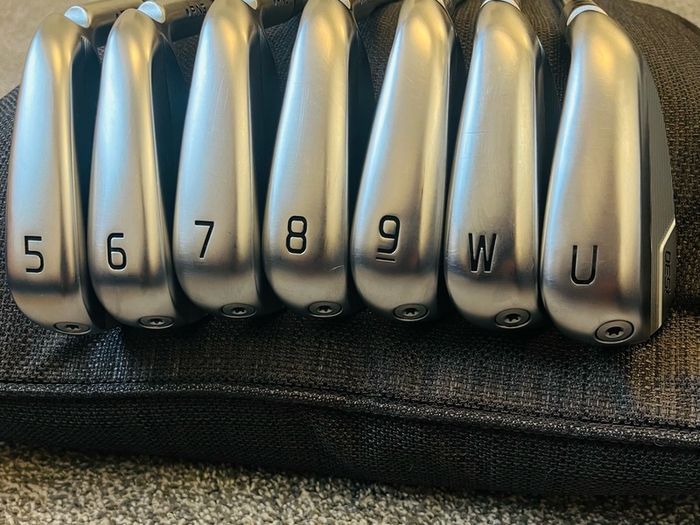 Ping i530 irons (5-PW & UW) - 3/4" longer - Stiff - RRP 1650