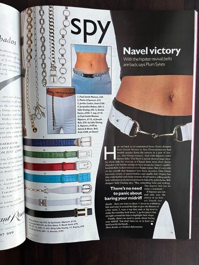 British Vogue Magazines 1996 Priced Individually