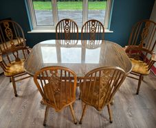 Table and chairs