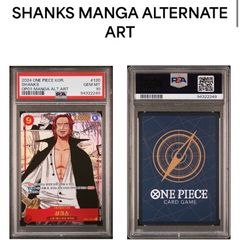 Rare Korean Shanks One Piece graded 10 pop 42 in world