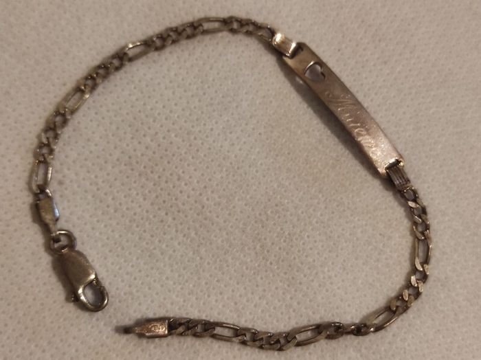 Sterling silver "MAEVE" bracelet