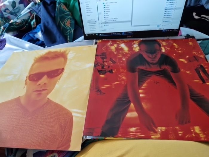 U2 Pop 1st pressing double vinyl, never played