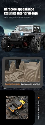 Exceed Level 3 Light Control High Speed RC Jeep