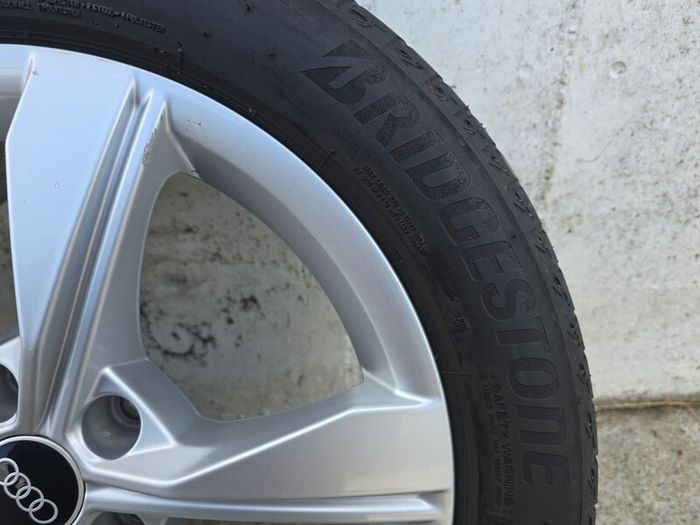 Genuine Audi 17" Alloy Wheels & Bridgestone Turanza T005 Tyres (225/50/R17)