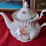 22 Piece Royal Albert Berkeley Bone China Gold Gilt Tea Set With Large Tea Pot For 6 Person Setting Made In England Image 8